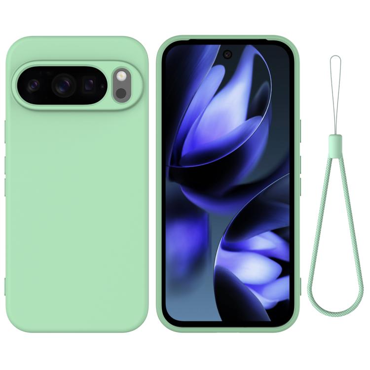 For Google Pixel 10 Pro XL Pure Color Liquid Silicone Shockproof Phone Case(Green) - free shipping - PMC TechLife - Order now!