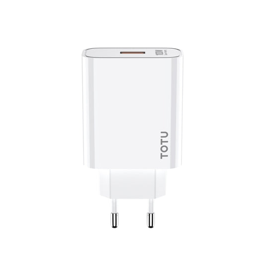 TOTU W123 100W USB Port Travel Charger, Specification:EU Plug(White) - USB Charger by TOTUDESIGN | Online Shopping South Africa | PMC Jewellery