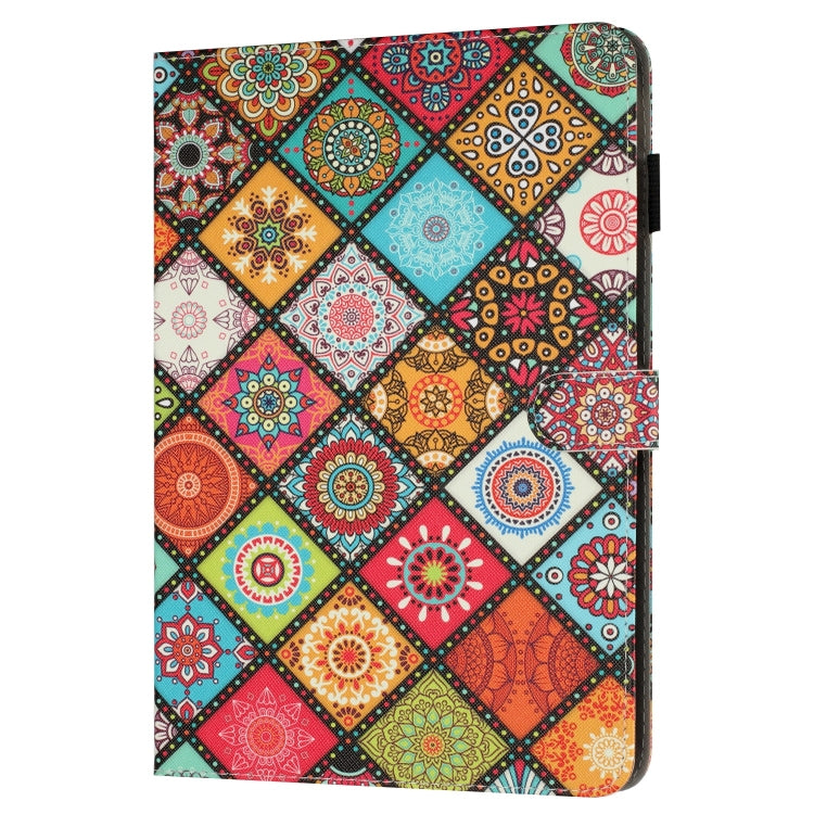 For iPad 10.2 2021 / 2020 Painted Leather Smart Tablet Case(Ethnic Style) - iPad 10.2 Cases by PMC Jewellery | Online Shopping South Africa | PMC Jewellery