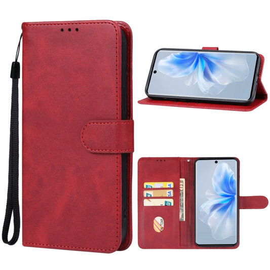 For vivo S18 Leather Phone Case(Red) - S18 Cases by PMC Jewellery | Online Shopping South Africa | PMC Jewellery | Buy Now Pay Later Mobicred