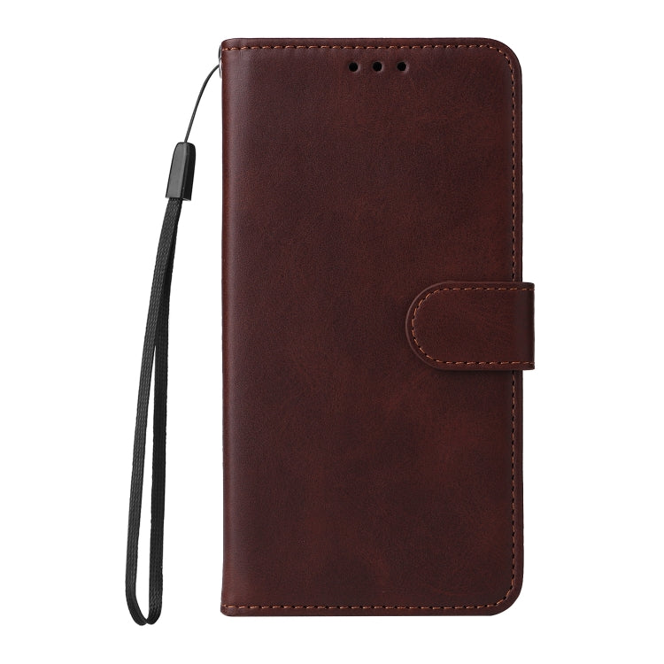For Xiaomi Redmi K70 / K70 Pro Classic Calf Texture Flip Leather Phone Case(Brown) - Xiaomi Cases by PMC Jewellery | Online Shopping South Africa | PMC Jewellery | Buy Now Pay Later Mobicred