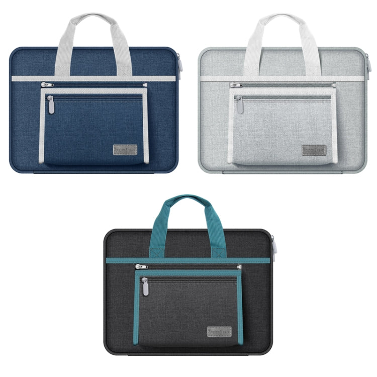 14 inch Oxford Fabric Portable Laptop Handbag(Dark Blue) - 14.1 inch by PMC Jewellery | Online Shopping South Africa | PMC Jewellery | Buy Now Pay Later Mobicred