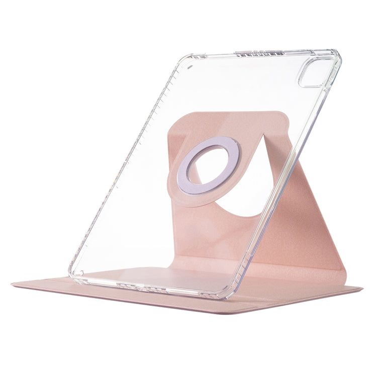 For iPad Pro 11 2024 Magnetic Split Leather Smart Tablet Case(Pink) - iPad Pro 11 2024 Cases by PMC TechLife | Online Shopping South Africa | PMC TechLife | Buy Now Pay Later Mobicred