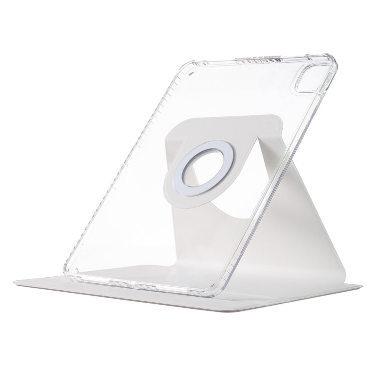 For iPad Air 11 2024 Magnetic Split Leather Smart Tablet Case(White) - iPad Air 11 2024 Cases by PMC TechLife | Online Shopping South Africa | PMC TechLife | Buy Now Pay Later Mobicred