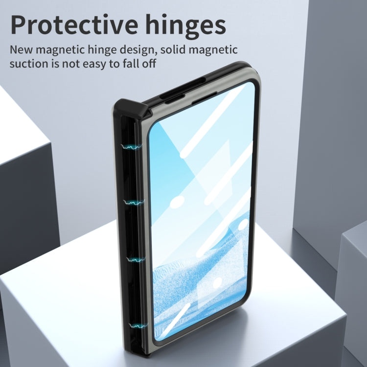 For Google Pixel Fold Napa Texture All-inclusive Phone Case(White) - Google Cases by PMC TechLife | Online Shopping South Africa | PMC TechLife | Buy Now Pay Later Mobicred