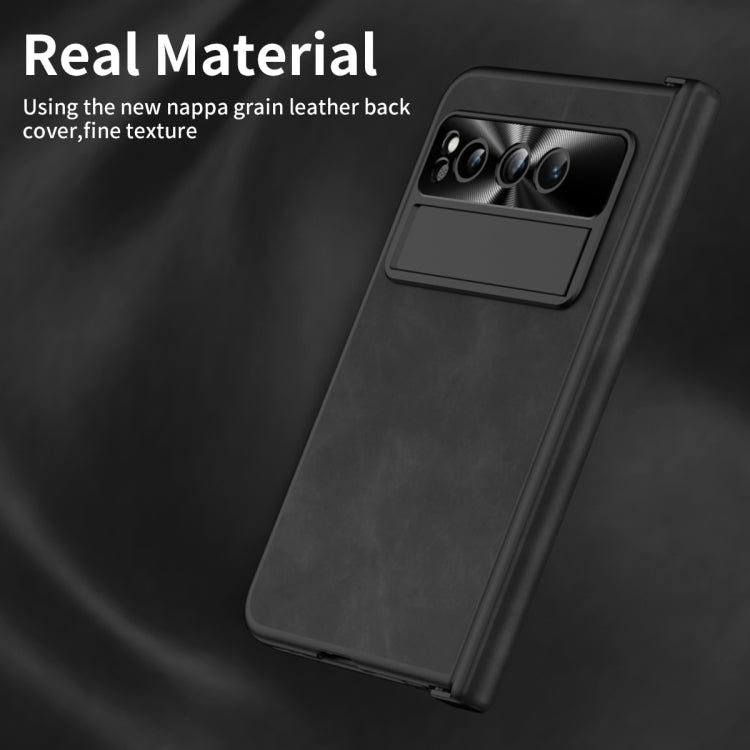 For Google Pixel Fold Napa Texture All-inclusive Phone Case(Black) - free shipping - PMC TechLife - Order now!
