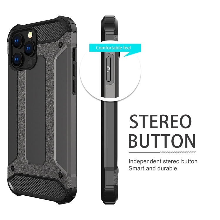 For iPhone 16 Pro Max Magic Armor TPU Phone Case(Navy Blue) - iPhone 16 Pro Max Cases by PMC TechLife | Online Shopping South Africa | PMC TechLife | Buy Now Pay Later Mobicred