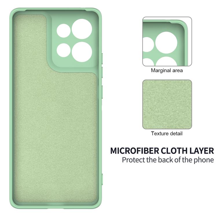 For Motorola Moto G15 Power Solid Color Liquid Silicone Dropproof Full Coverage Phone Case(Green) - free shipping - PMC TechLife - Order now!