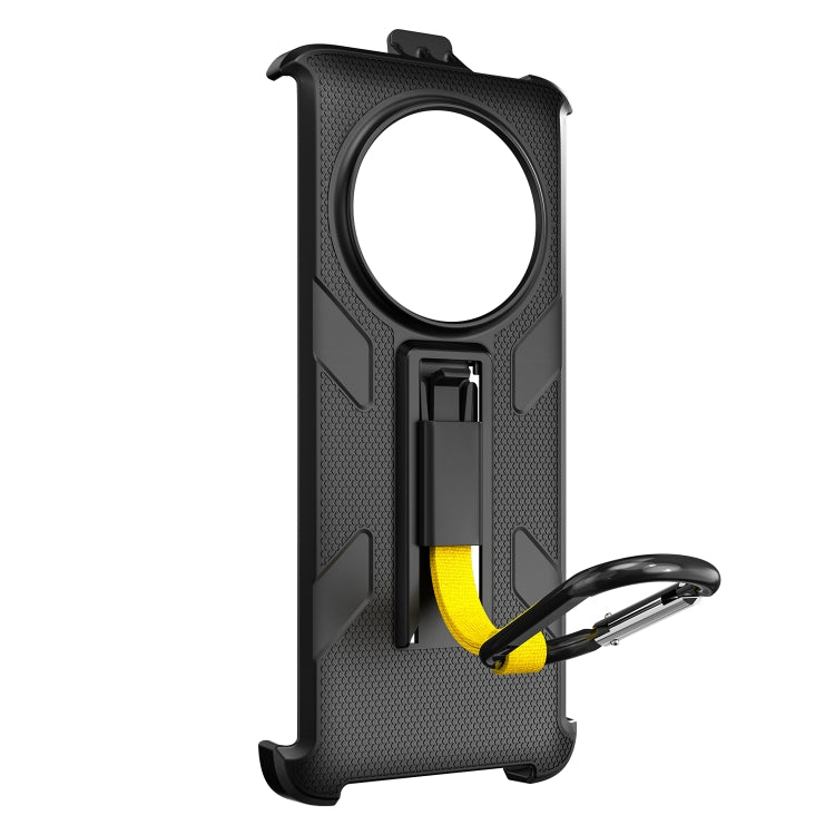 For Ulefone Armor 23 Ultra Ulefone Back Clip Phone Case with Carabiner(Black) - Ulefone Cases by Ulefone | Online Shopping South Africa | PMC Jewellery | Buy Now Pay Later Mobicred