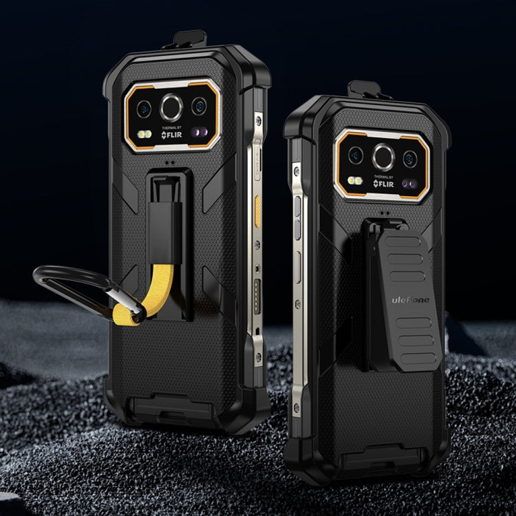 For Ulefone Armor 27 / 27 Pro / 27T / 27T Pro Ulefone Back Clip Phone Case with Carabiner(Black) - free shipping - PMC Jewellery - Order now!