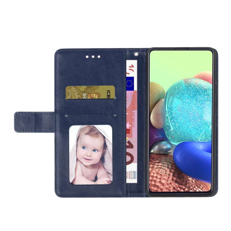 For iPhone SE 2024 HT01 Y-shaped Pattern Flip Leather Phone Case(Blue) - More iPhone Cases by PMC TechLife | Online Shopping South Africa | PMC TechLife | Buy Now Pay Later Mobicred