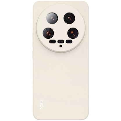 For Xiaomi 14 Ultra 5G IMAK UC-4 Series Straight Edge TPU Soft Phone Case(White) - 14 Ultra Cases by imak | Online Shopping South Africa | PMC Jewellery | Buy Now Pay Later Mobicred