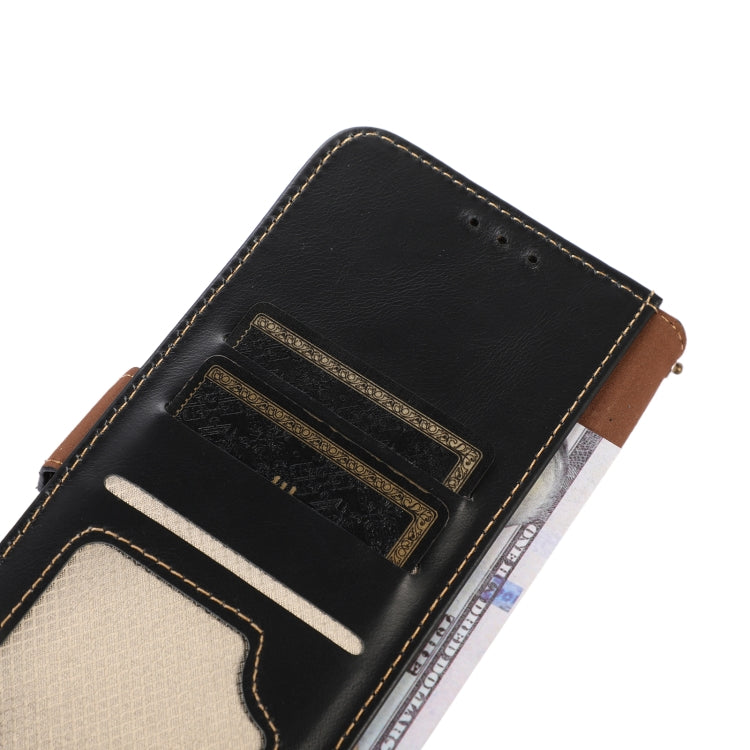 For iPhone 16 Pro Crazy Horse Top Layer Cowhide Leather Phone Case(Black) - free shipping - PMC TechLife - Order now!