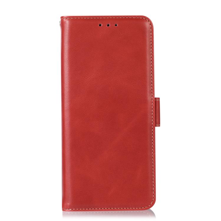 For iPhone 17 Pro Max Crazy Horse Top Layer Cowhide Leather Phone Case(Red) - free shipping - PMc TechLife - Order now!