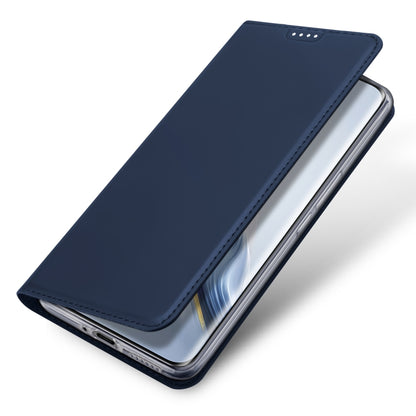 For Honor Magic6 Pro DUX DUCIS Skin Pro Series Flip Leather Phone Case(Blue) - Honor Cases by DUX DUCIS | Online Shopping South Africa | PMC Jewellery | Buy Now Pay Later Mobicred