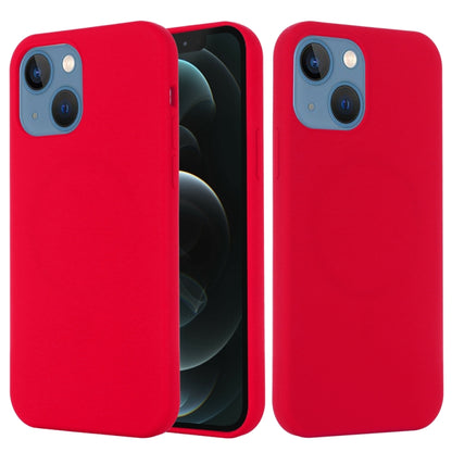 For iPhone 15 Plus Shockproof Silicone Magsafe Phone Case(Red) - iPhone 15 Plus Cases by PMC Jewellery | Online Shopping South Africa | PMC Jewellery