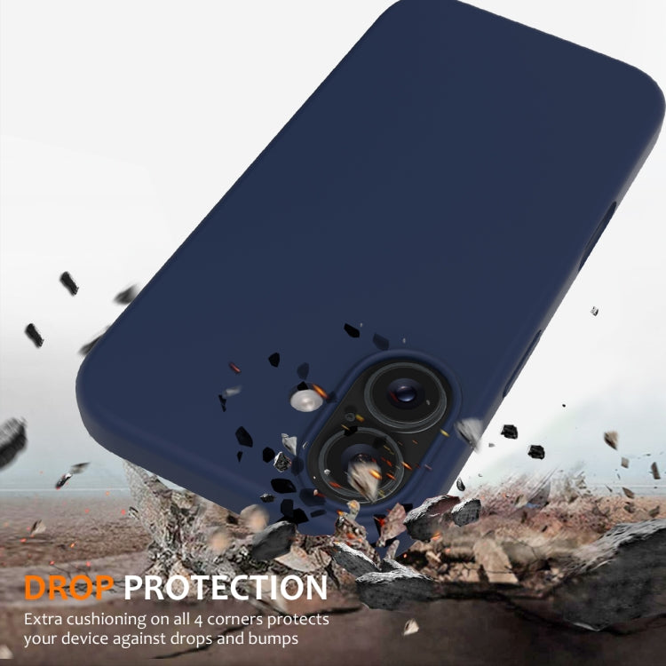 For iPhone 16 Plus Shockproof Silicone Magsafe Phone Case(Navy Blue) - iPhone 16 Plus Cases by PMC TechLife | Online Shopping South Africa | PMC TechLife | Buy Now Pay Later Mobicred