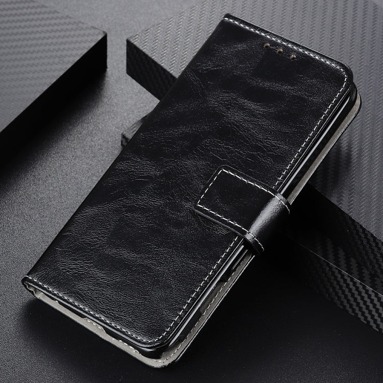 For iPhone 16 Pro Max Retro Crazy Horse Texture Horizontal Flip Leather Phone Case(Black) - iPhone 16 Pro Max Cases by PMC TechLife | Online Shopping South Africa | PMC TechLife | Buy Now Pay Later Mobicred