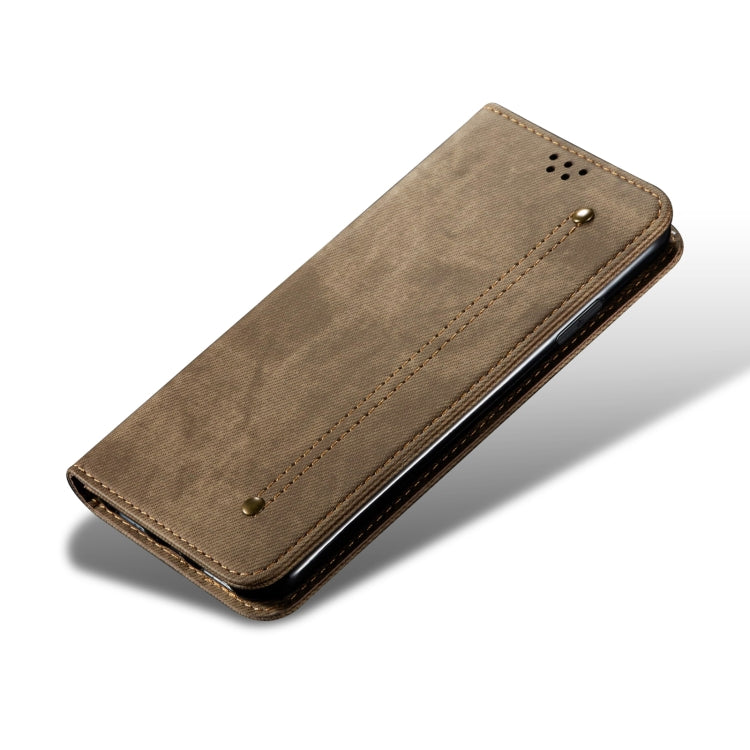 For Honor 90 Pro Denim Texture Flip Leather Phone Case(Khaki) - free shipping - PMC TechLife - Order now!