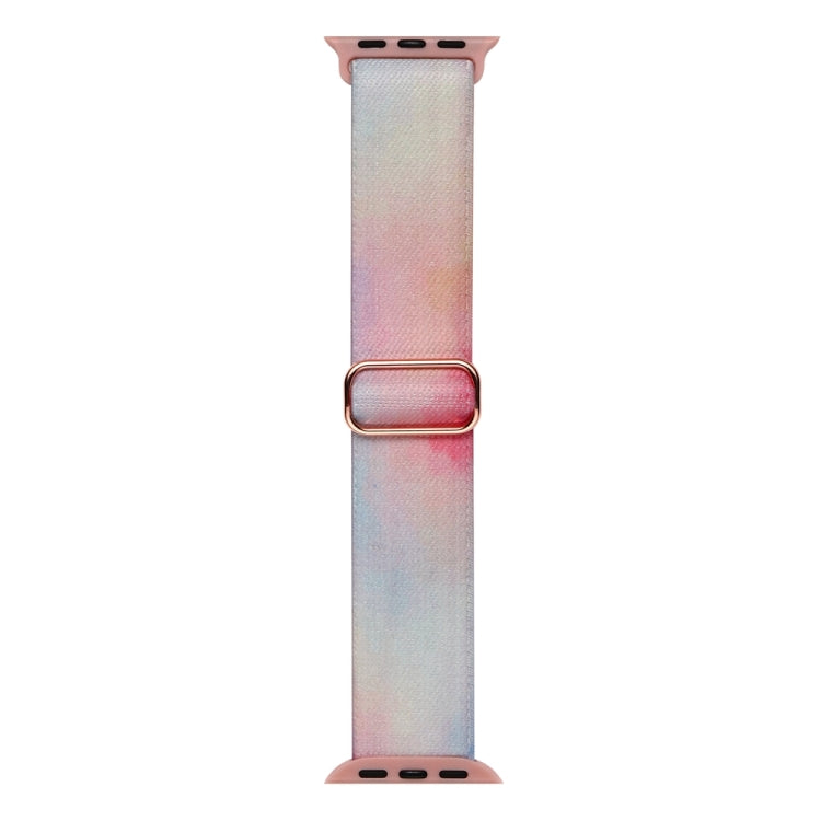 For Apple Watch 4 40mm Painted Pattern Nylon Replacement Watch Band(Symphony Aurora) - free shipping - PMc TechLife - Order now!