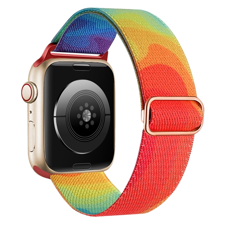 For Apple Watch 4 40mm Painted Pattern Nylon Replacement Watch Band(Liquid Colorful) - free shipping - PMc TechLife - Order now!