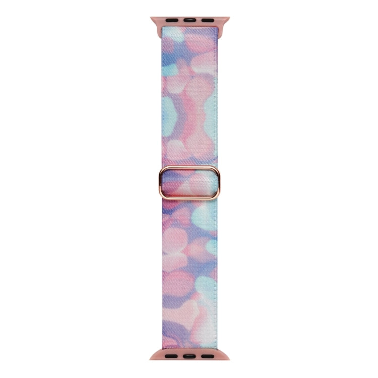 For Apple Watch 3 42mm Painted Pattern Nylon Replacement Watch Band(Water Fluid) - Watch Bands by PMc TechLife | Online Shopping South Africa | PMc TechLife | Buy Now Pay Later Mobicred
