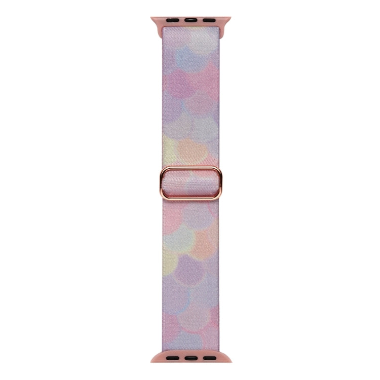 For Apple Watch 2 38mm Painted Pattern Nylon Replacement Watch Band(Symphony Bubbles) - Watch Bands by PMc TechLife | Online Shopping South Africa | PMc TechLife | Buy Now Pay Later Mobicred
