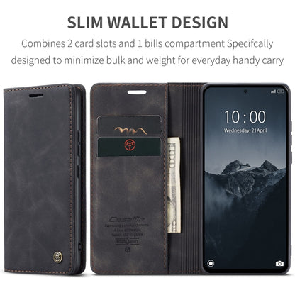 For Xiaomi Redmi Note 13 Pro 4G CaseMe 013 Multifunctional Horizontal Flip Leather Phone Case(Black) - Xiaomi Cases by CaseMe | Online Shopping South Africa | PMC Jewellery | Buy Now Pay Later Mobicred