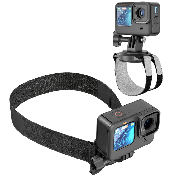 STARTRC Action Camera Magnetic POV View Bracket 2 in 1 Quick Release Headband Wristband - Head Belt by STARTRC | Online Shopping South Africa | PMC Jewellery | Buy Now Pay Later Mobicred