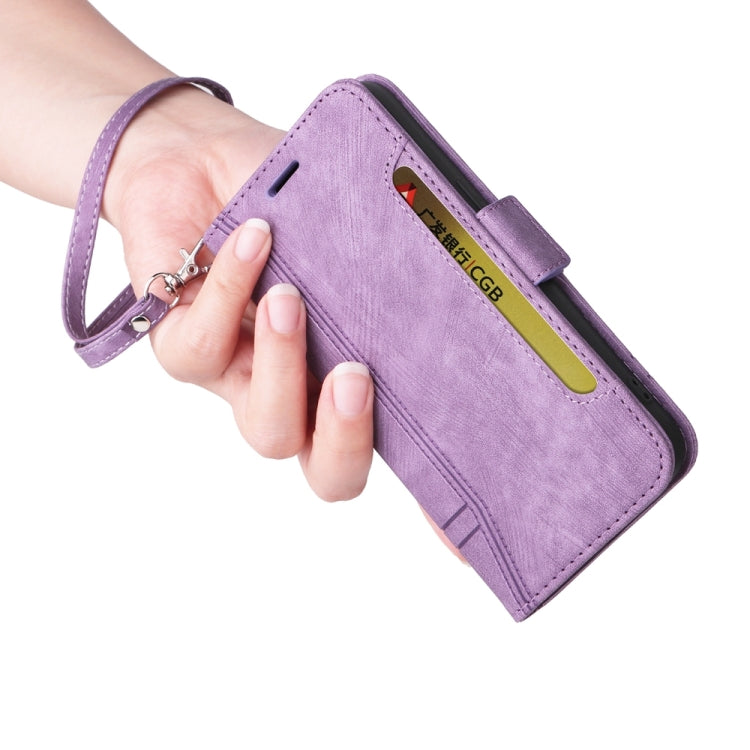 For iPhone 16 BETOPNICE Dual-side Buckle Leather Phone Case(Purple) - free shipping - PMC TechLife - Order now!