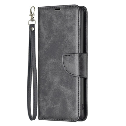 For iPhone 16 Lambskin Texture Pure Color Flip Leather Phone Case(Black) - iPhone 16 Cases by PMC Jewellery | Online Shopping South Africa | PMC Jewellery | Buy Now Pay Later Mobicred