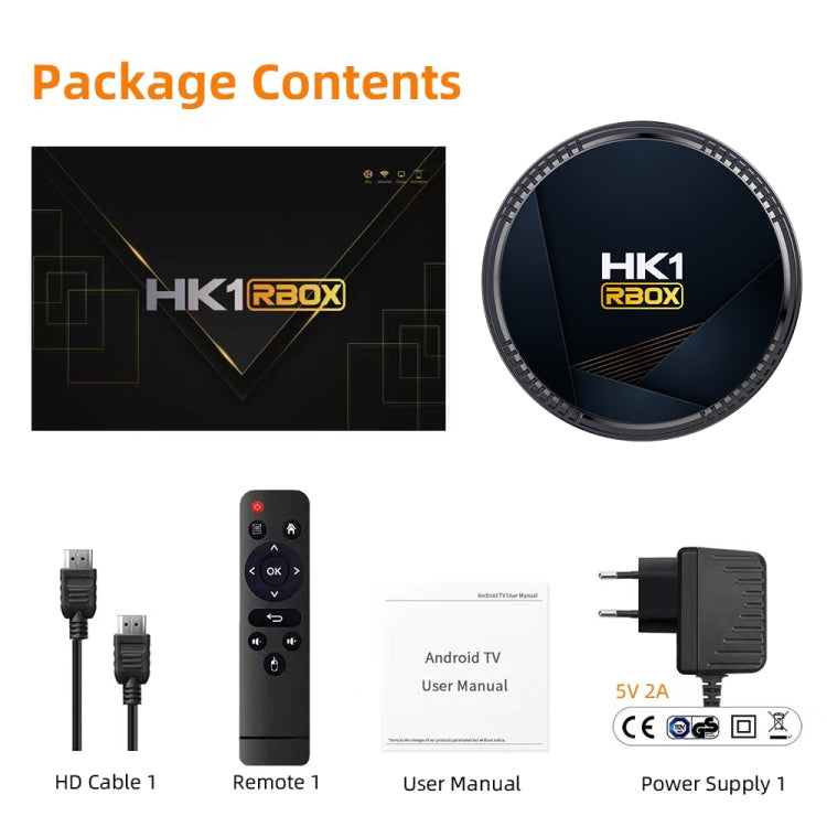 HK1RBOX H8-H618 Android 12.0 Allwinner H618 Quad Core Smart TV Box, Memory:2GB+16GB(US Plug) - Allwinner H6 by PMC Jewellery | Online Shopping South Africa | PMC Jewellery | Buy Now Pay Later Mobicred