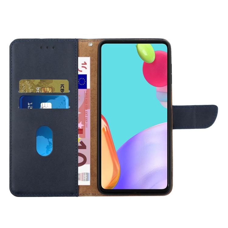 For OnePlus 13 Genuine Leather Fingerprint-proof Flip Phone Case(Blue) - free shipping - PMC TechLife - Order now!