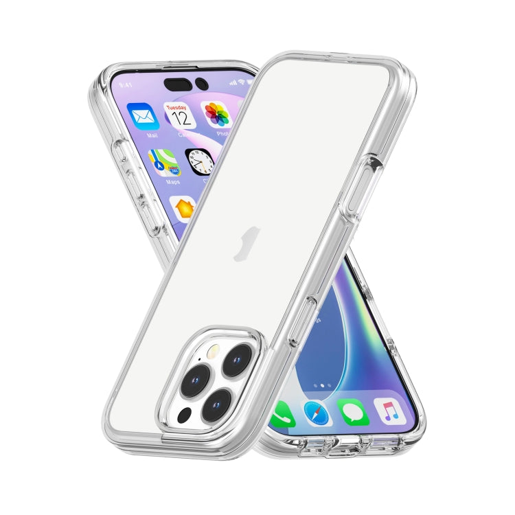 For iPhone 16 Pro Shockproof Terminator Transparent Phone Case(Transparent) - free shipping - PMC TechLife - Order now!