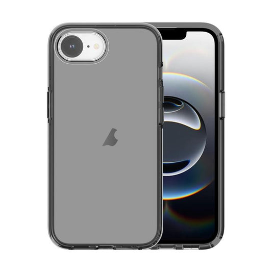 For iPhone 16e Shockproof Terminator Transparent Phone Case(Grey) - iPhone 16e Cases by PMC Jewellery | Online Shopping South Africa | PMC Jewellery | Buy Now Pay Later Mobicred