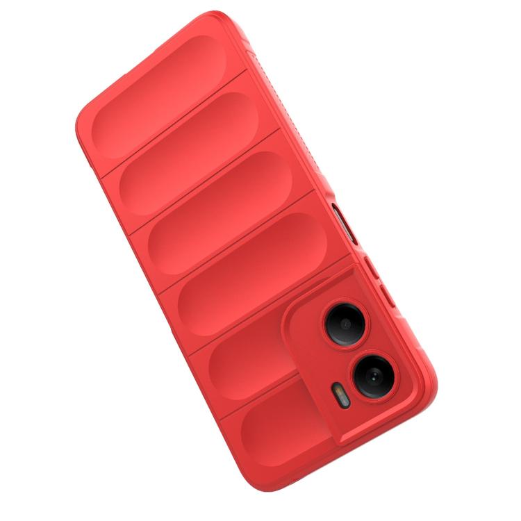 For Motorola Moto G05 4G / E15 Magic Shield TPU + Flannel Phone Case(Light Blue) - free shipping - PMC TechLife - Order now!