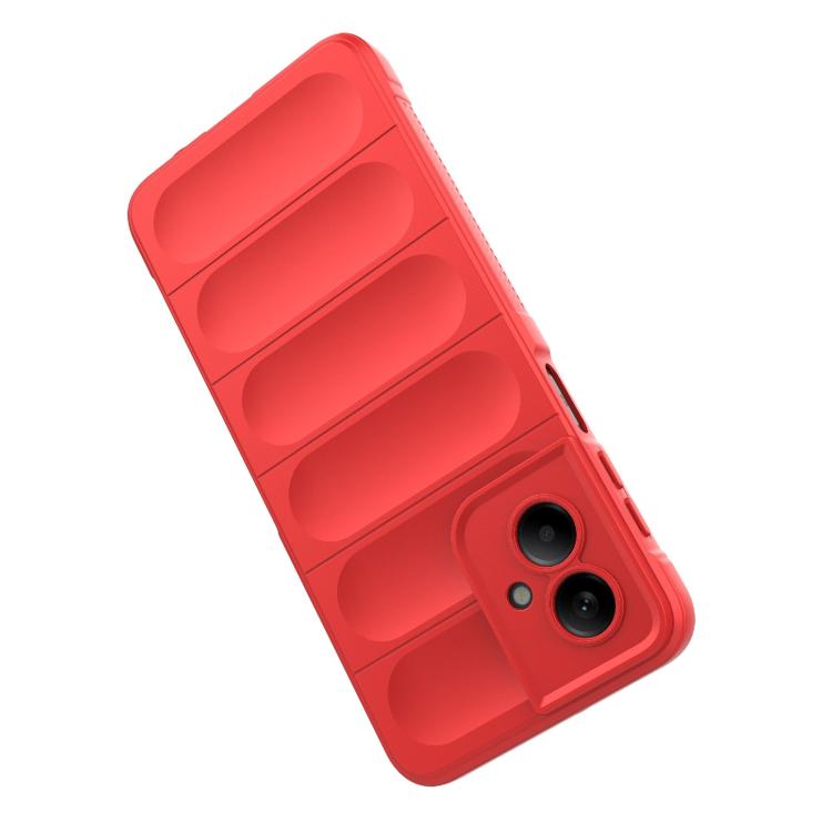 For Motorola Moto G55 5G Global Magic Shield TPU + Flannel Phone Case(Red) - free shipping - PMC TechLife - Order now!