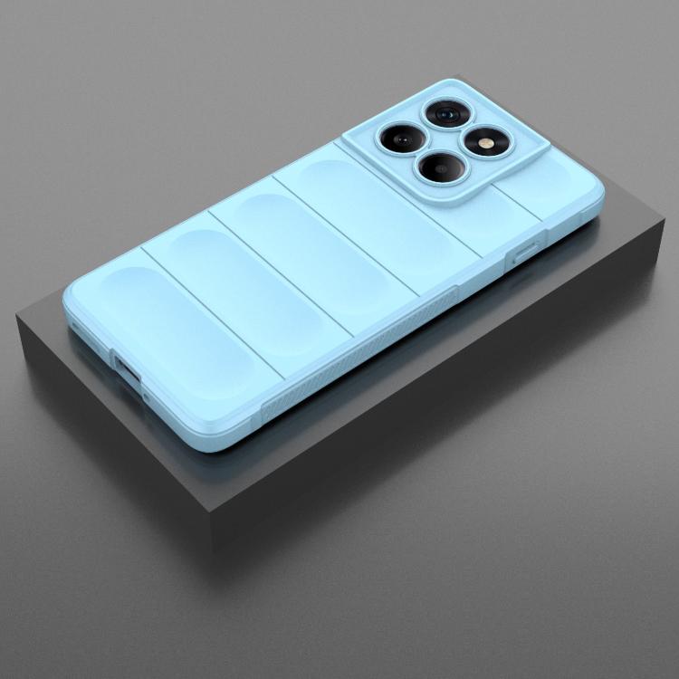 For Motorola Edge 60 Pro 5G Magic Shield TPU + Flannel Phone Case(Light Blue) - free shipping - PMC TechLife - Order now!