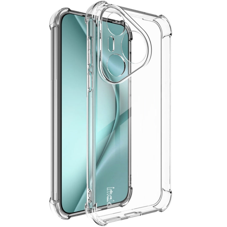 For Huawei Pura 70 imak Shockproof Airbag TPU Phone Case(Transparent) - Huawei Cases by imak | Online Shopping South Africa | PMC Jewellery | Buy Now Pay Later Mobicred