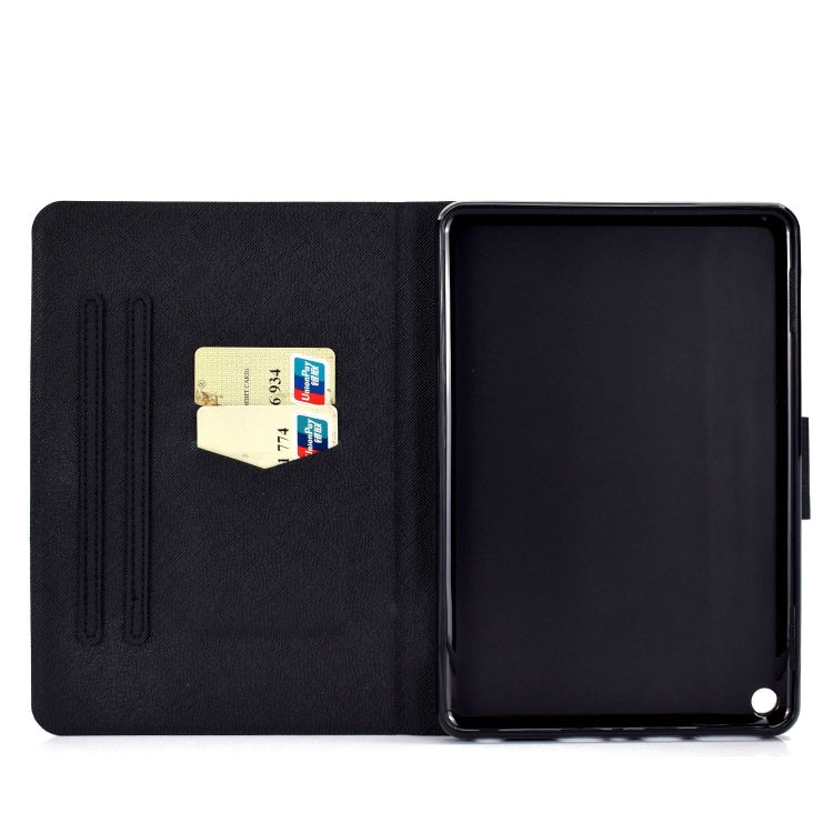 For Amazon Fire Max 11 2023 Colored Drawing Smart Leather Tablet Case(Starry Butterflies) - Amazon by PMC TechLife | Online Shopping South Africa | PMC TechLife | Buy Now Pay Later Mobicred