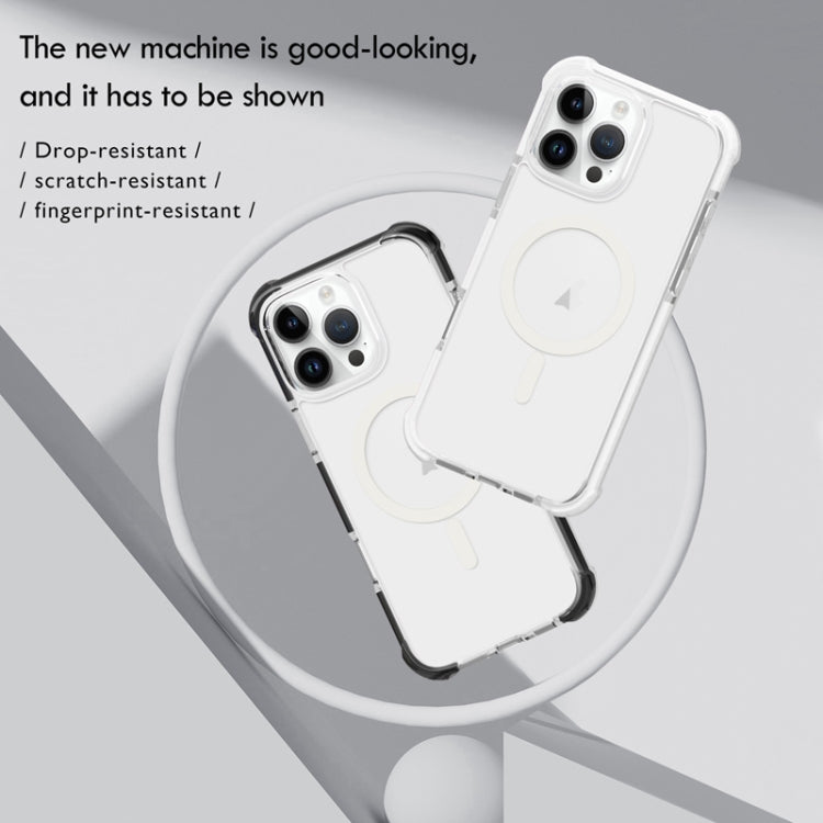 For iPhone 16e Acrylic Magsafe Magnetic Shockproof Phone Case(Transparent) - iPhone 16e Cases by PMC TechLife | Online Shopping South Africa | PMC TechLife | Buy Now Pay Later Mobicred