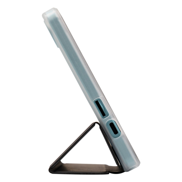 For Teclast P85T 3-Fold Holder Folio Leather Tablet Smart Case(Grey) - Teclast by TECLAST | Online Shopping South Africa | PMC TechLife | Buy Now Pay Later Mobicred
