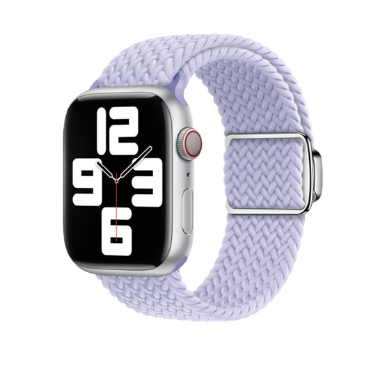 For Apple Watch Ultra 49mm Nylon Loop Magnetic Buckle Watch Band(Fog Purple) - Watch Bands by PMC Jewellery | Online Shopping South Africa | PMC Jewellery | Buy Now Pay Later Mobicred