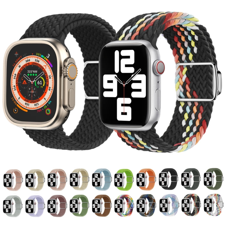 For Apple Watch Ultra 2 49mm Nylon Loop Magnetic Buckle Watch Band(Violets) - Watch Bands by PMC Jewellery | Online Shopping South Africa | PMC Jewellery | Buy Now Pay Later Mobicred