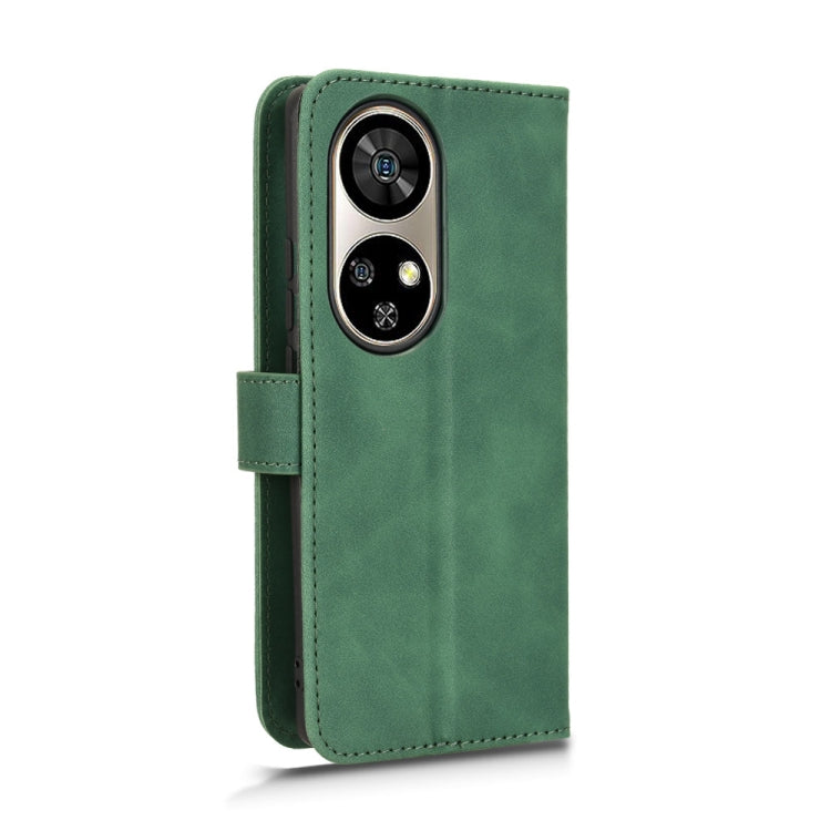 For Ulefone Note 17 Pro Skin Feel Magnetic Flip Leather Phone Case(Green) - Ulefone Cases by PMC Jewellery | Online Shopping South Africa | PMC Jewellery | Buy Now Pay Later Mobicred