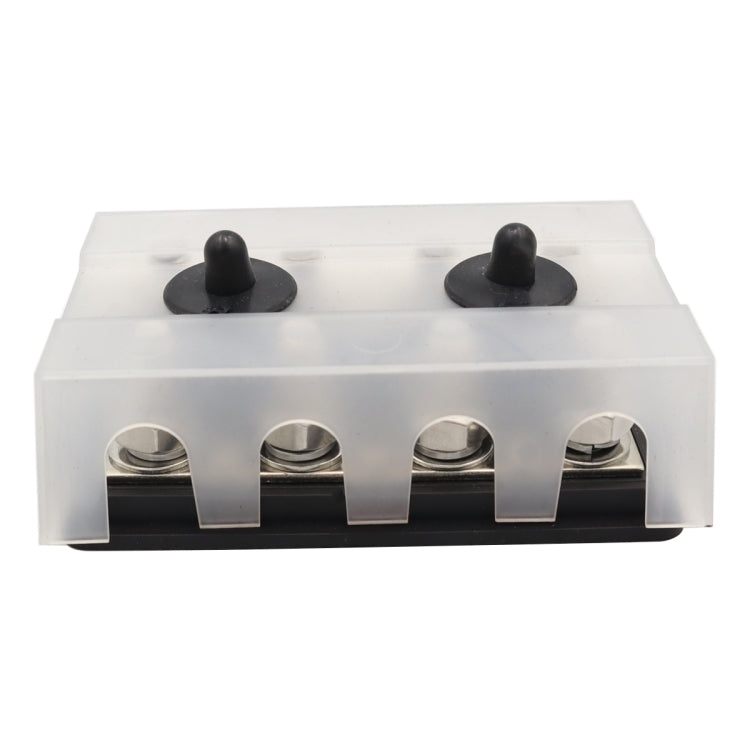 CP-3157 M10 RV Modified Yacht Double-row 4-way Busbar with Dust Cover - free shipping - PMC TechLife - Order now!