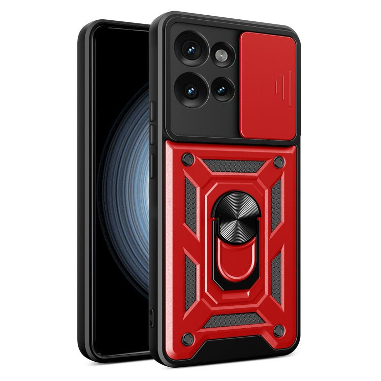 For Motorola Edge 50 5G Sliding Camera Cover Design TPU+PC Phone Case(Red) - free shipping - PMC TechLife - Order now!