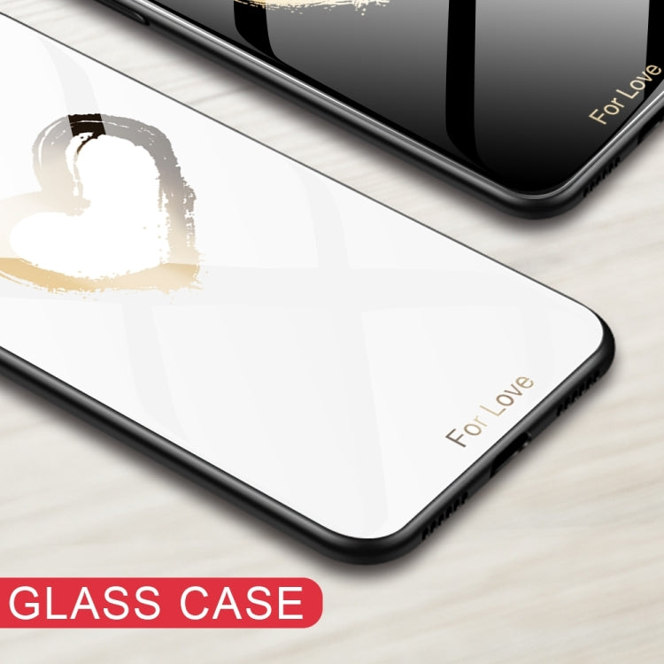 For iPhone 16 Pro Colorful Painted Glass Phone Case(Red Heart) - iPhone 16 Pro Cases by PMC TechLife | Online Shopping South Africa | PMC TechLife | Buy Now Pay Later Mobicred