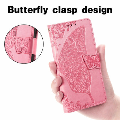 For Realme C53 Butterfly Love Flower Embossed Leather Phone Case(Pink) - Realme Cases by PMC Jewellery | Online Shopping South Africa | PMC Jewellery | Buy Now Pay Later Mobicred