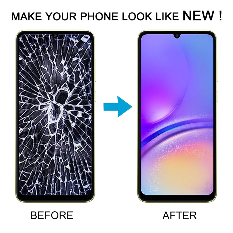 For Samsung Galaxy A05 SM-A055F Original LCD Screen Digitizer Full Assembly with Frame - free shipping - PMc TechLife - Order now!